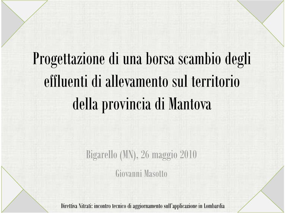 territorio della provincia di Mantova