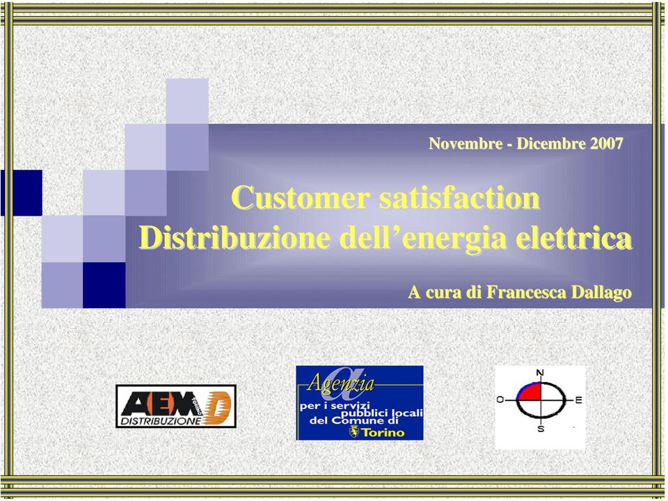 Distribuzione dell energia