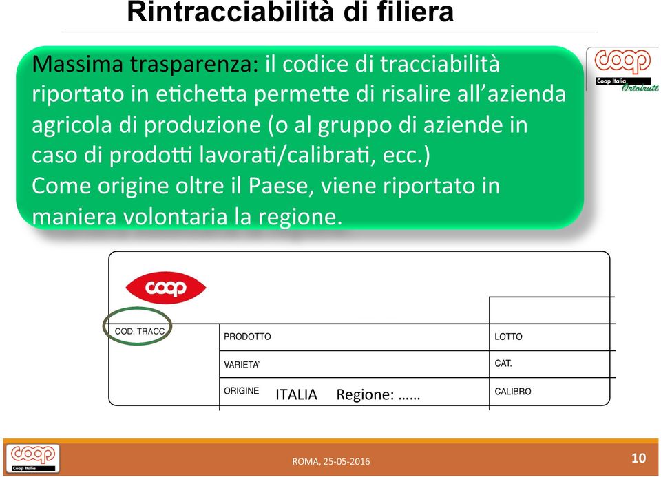 gruppo di aziende in caso di prodot lavoraz/calibraz, ecc.