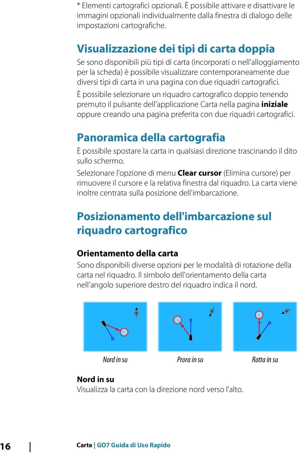 in una pagina con due riquadri cartografici.