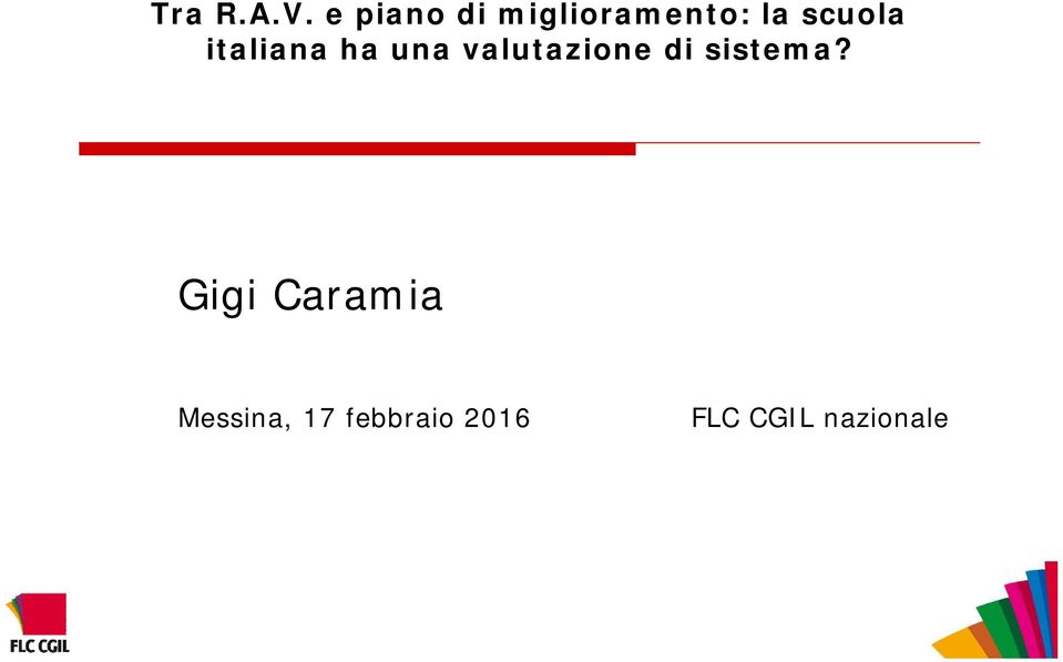 scuola italiana Gigi Caramia