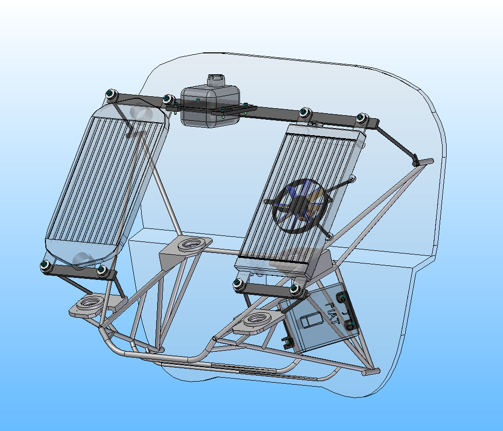 Scambiatori di calore TELAIO DI SUPPORTO 2kg 1 kg Materiale: 28 CrMo4 Dimensionamento Sezione asta: 30x10 mm Sezione puntone: Ø e = 6mm