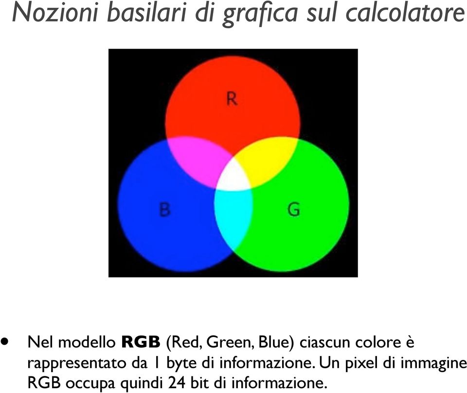 byte di informazione.