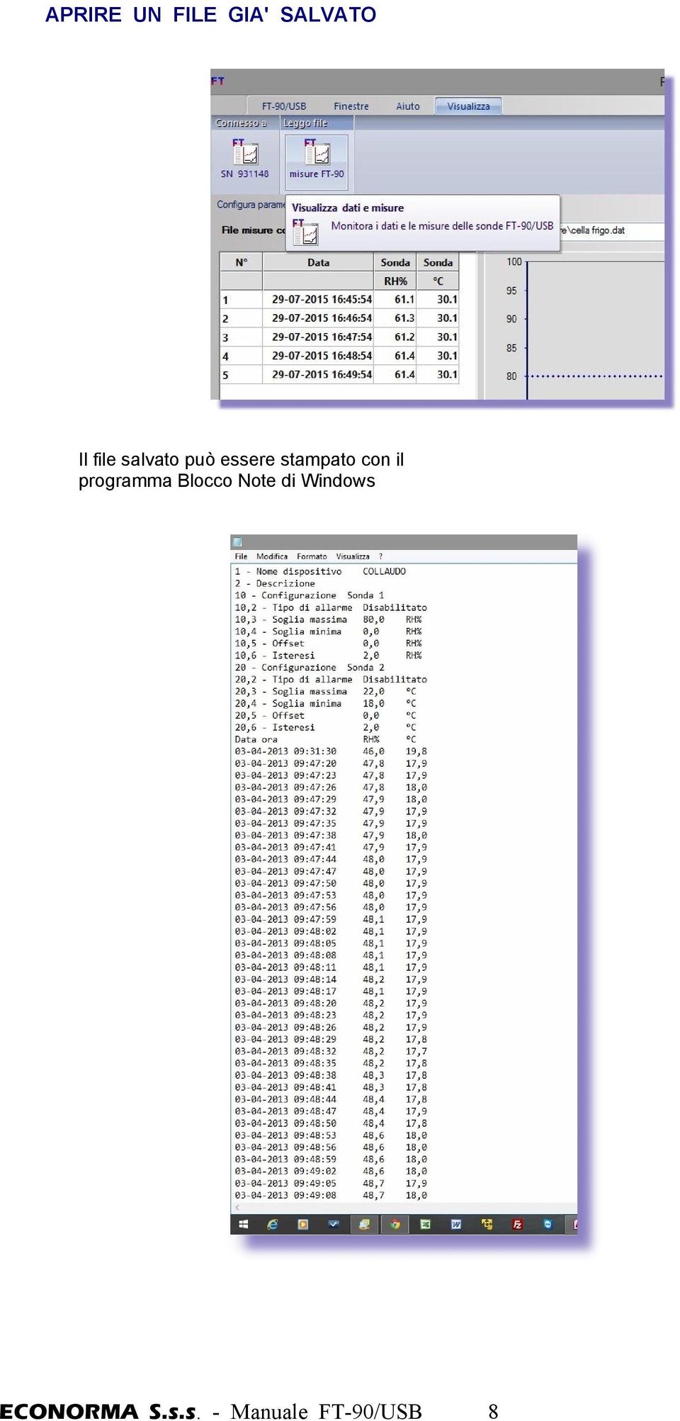 programma Blocco Note di Windows