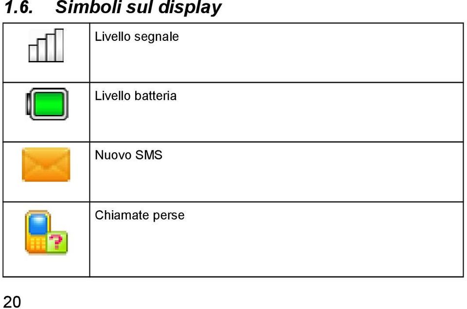 segnale Livello