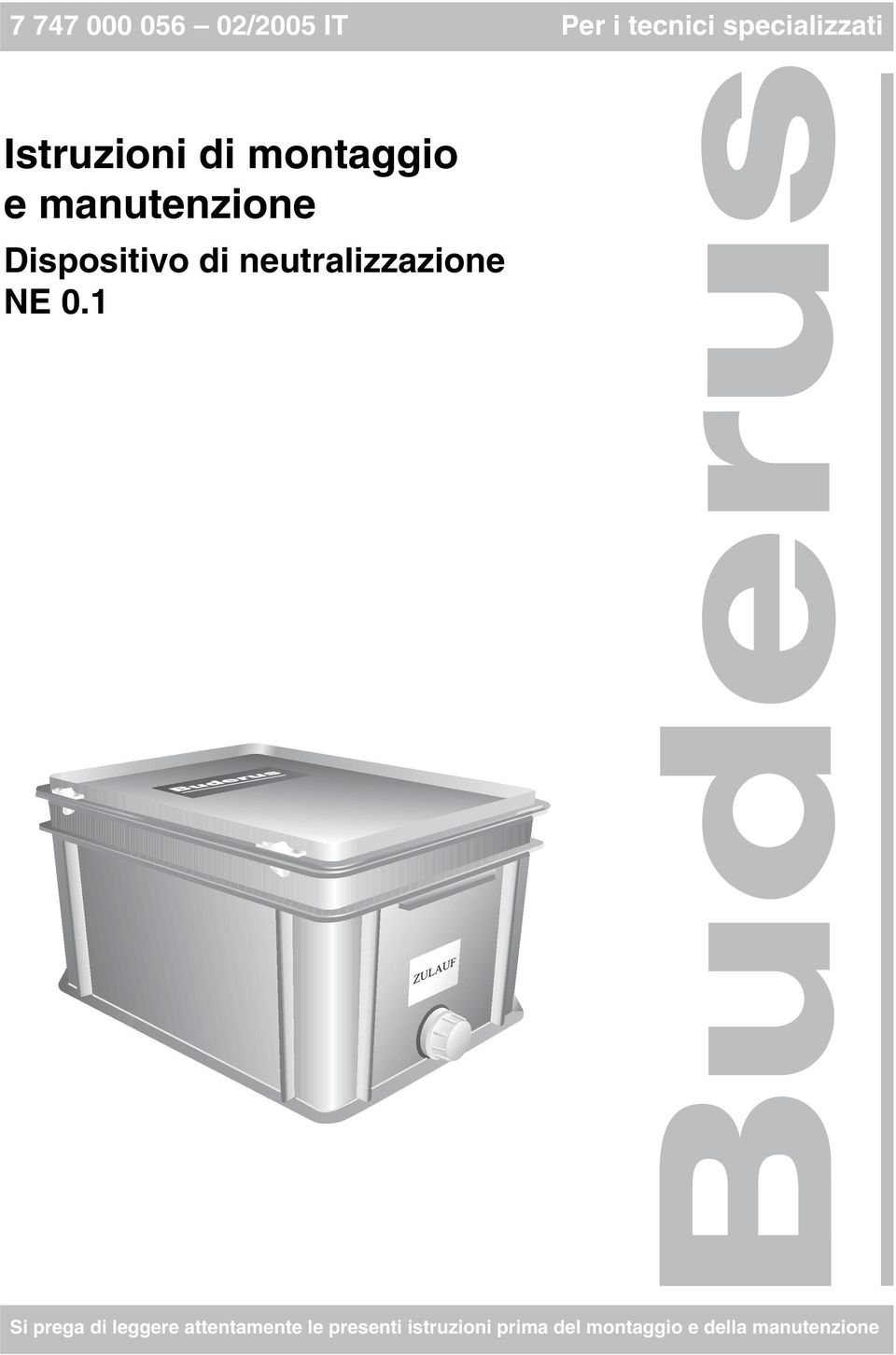 neutralizzazione NE 0.