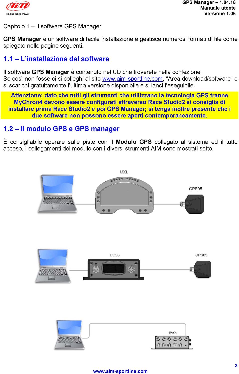 Se così non fosse ci si colleghi al sito, Area download/software e si scarichi gratuitamente l ultima versione disponibile e si lanci l eseguibile.