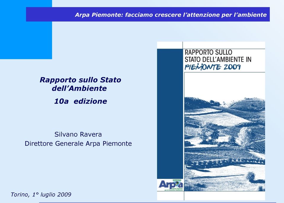 Stato dell Ambiente 10a edizione Silvano