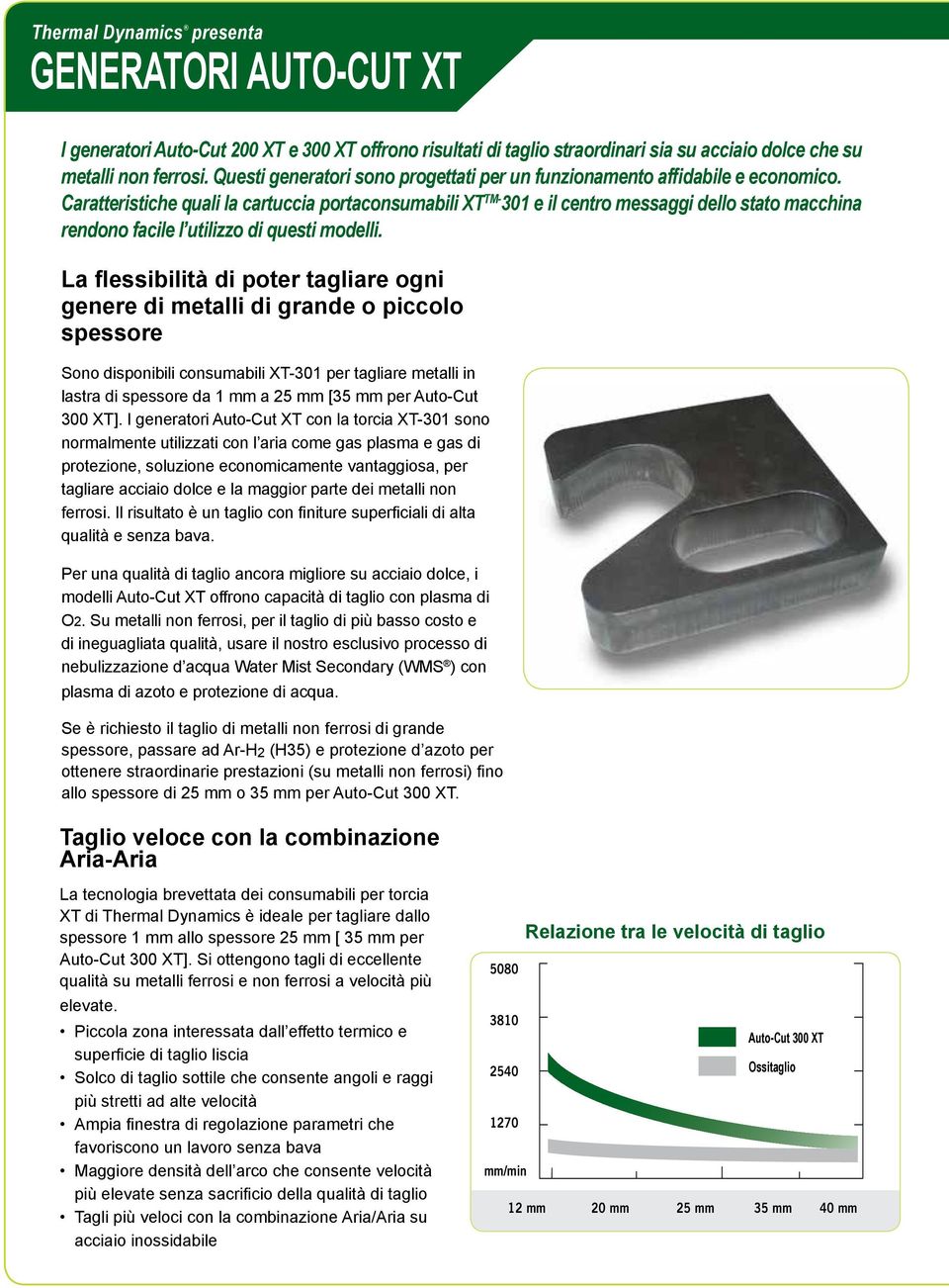 Caratteristiche quali la cartuccia portaconsumabili XT TM- 301 e il centro messaggi dello stato macchina rendono facile l utilizzo di questi modelli.