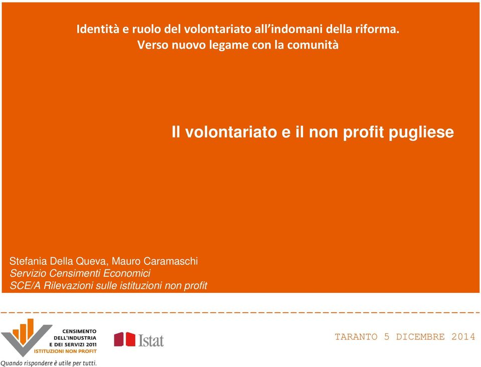 profit pugliese Stefania Della Queva, Mauro Caramaschi