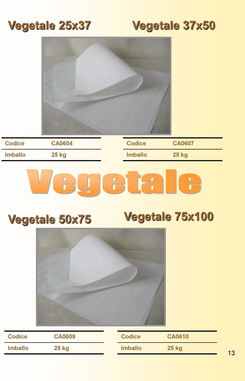 kg Vegetale 50x75 Vegetale