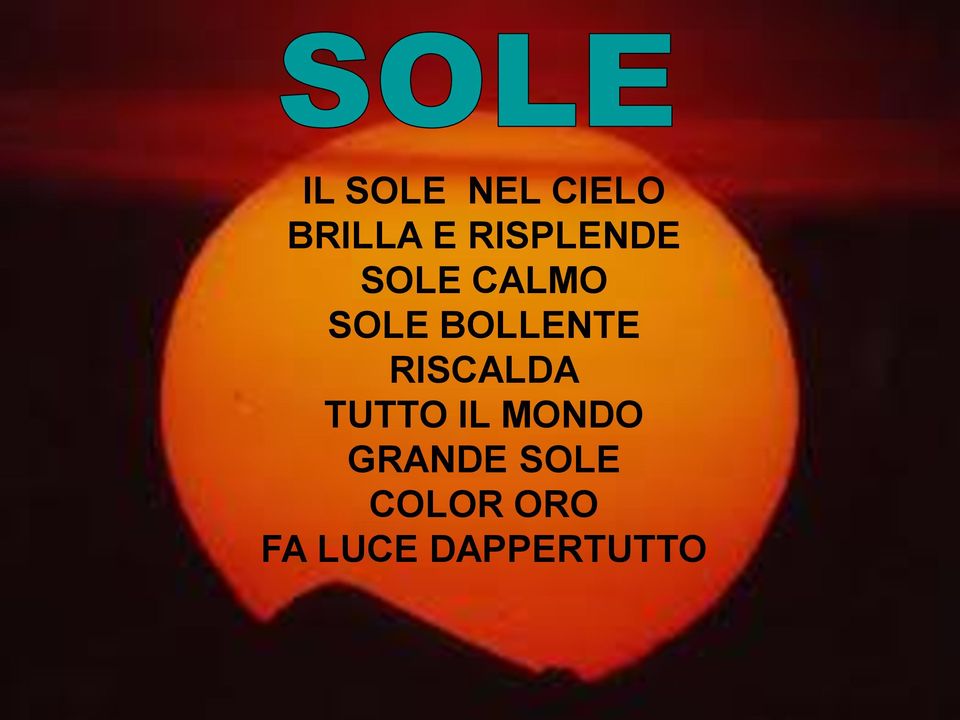 BOLLENTE RISCALDA TUTTO IL