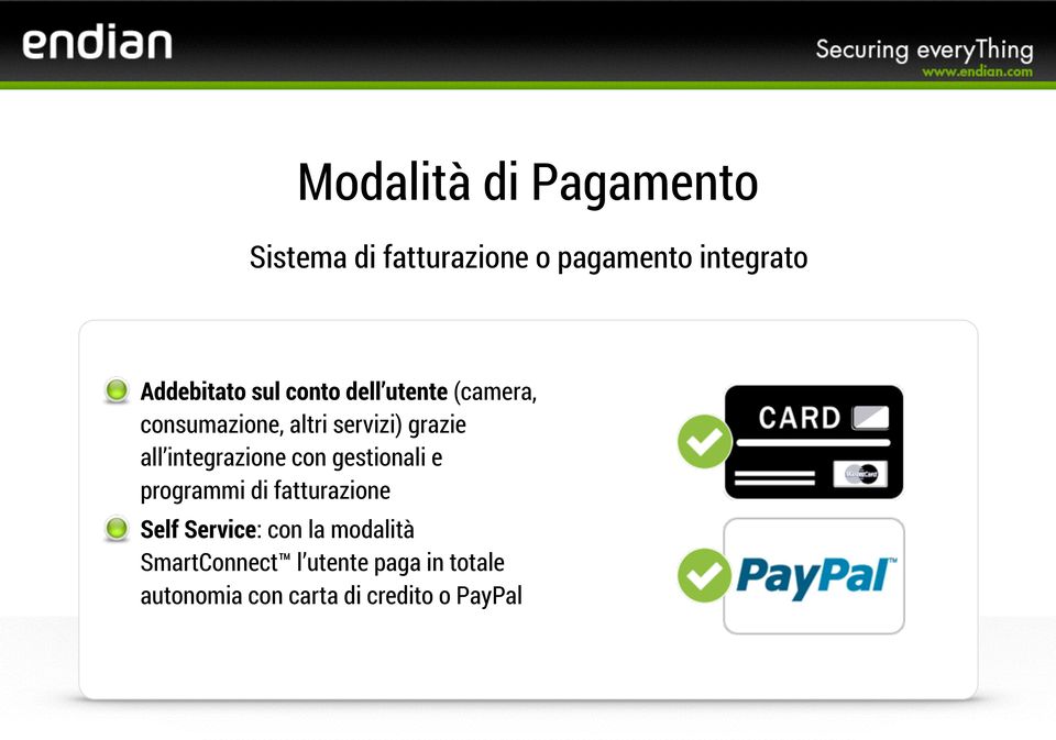 all integrazione con gestionali e programmi di fatturazione Self Service: con