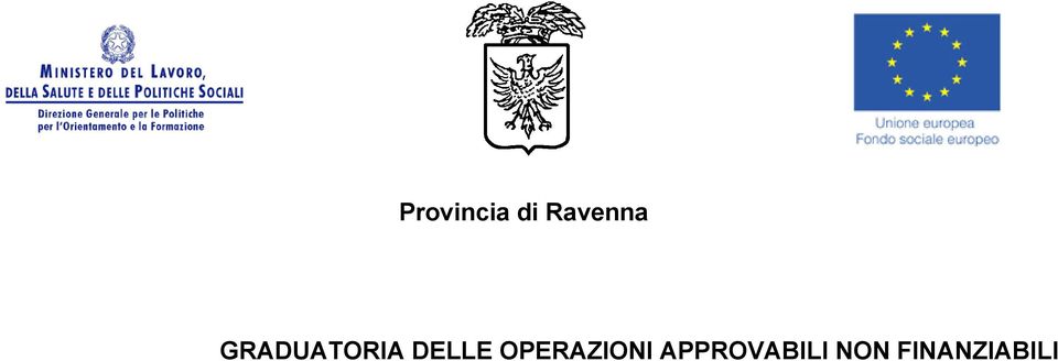 DELLE OPERAZIONI