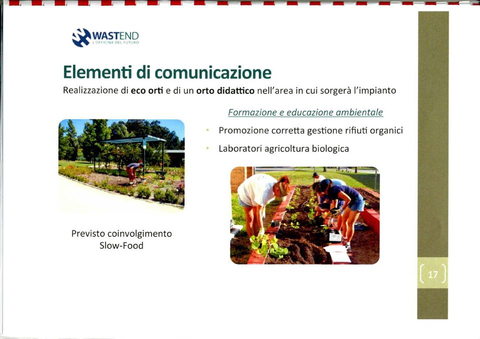 educazione ambientale Promozione corretta gestione rifiuti