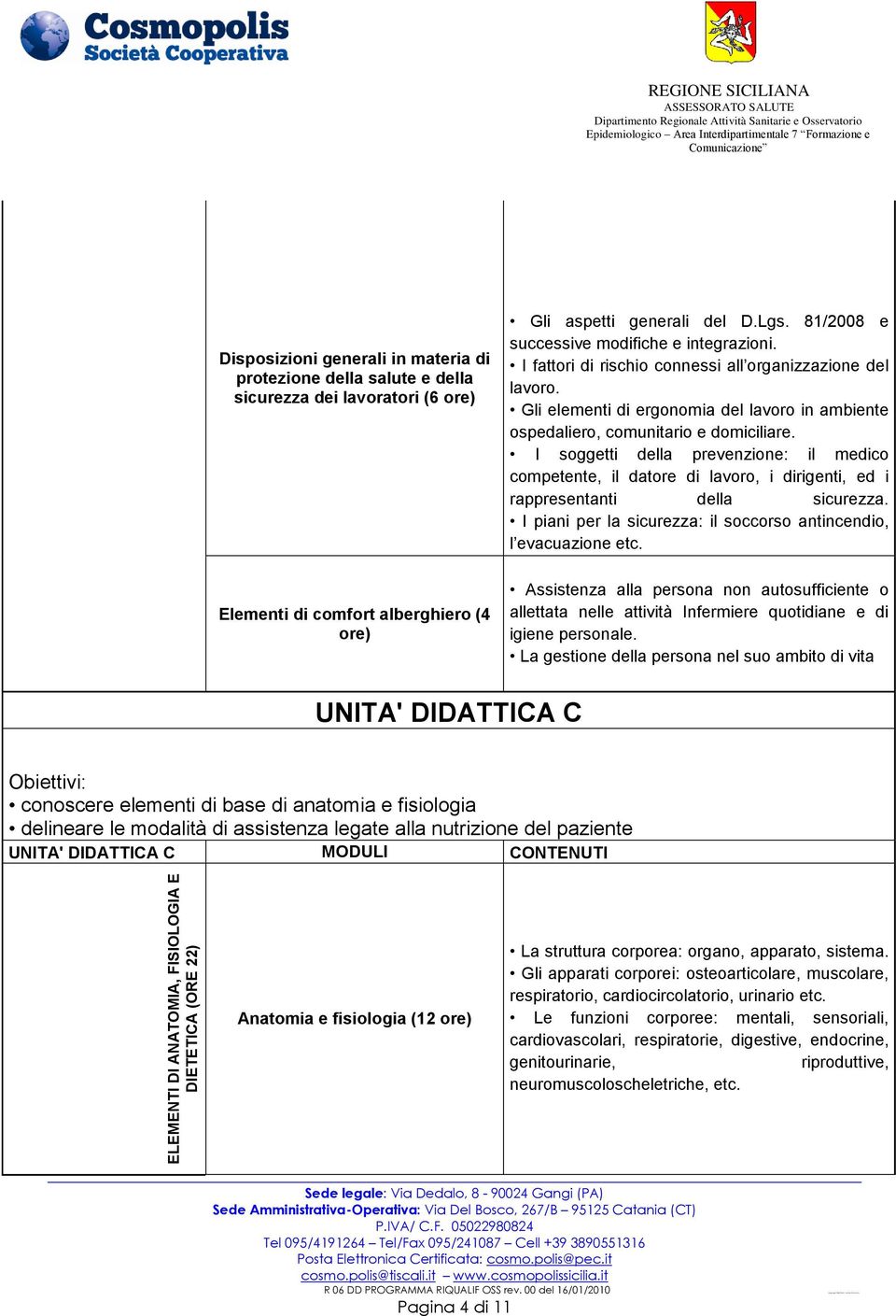 I soggetti della prevenzione: il medico competente, il datore di lavoro, i dirigenti, ed i rappresentanti della sicurezza. I piani per la sicurezza: il soccorso antincendio, l evacuazione etc.