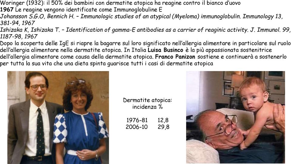 gy 13, 381-94, 1967 Ishizaka K, Ishizaka T. Identification of gamma-e antibodies as a carrier of reaginic activity. J. Immunol.