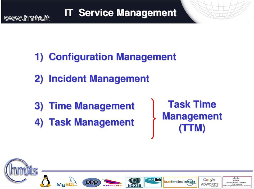 Incident Management 3) Time