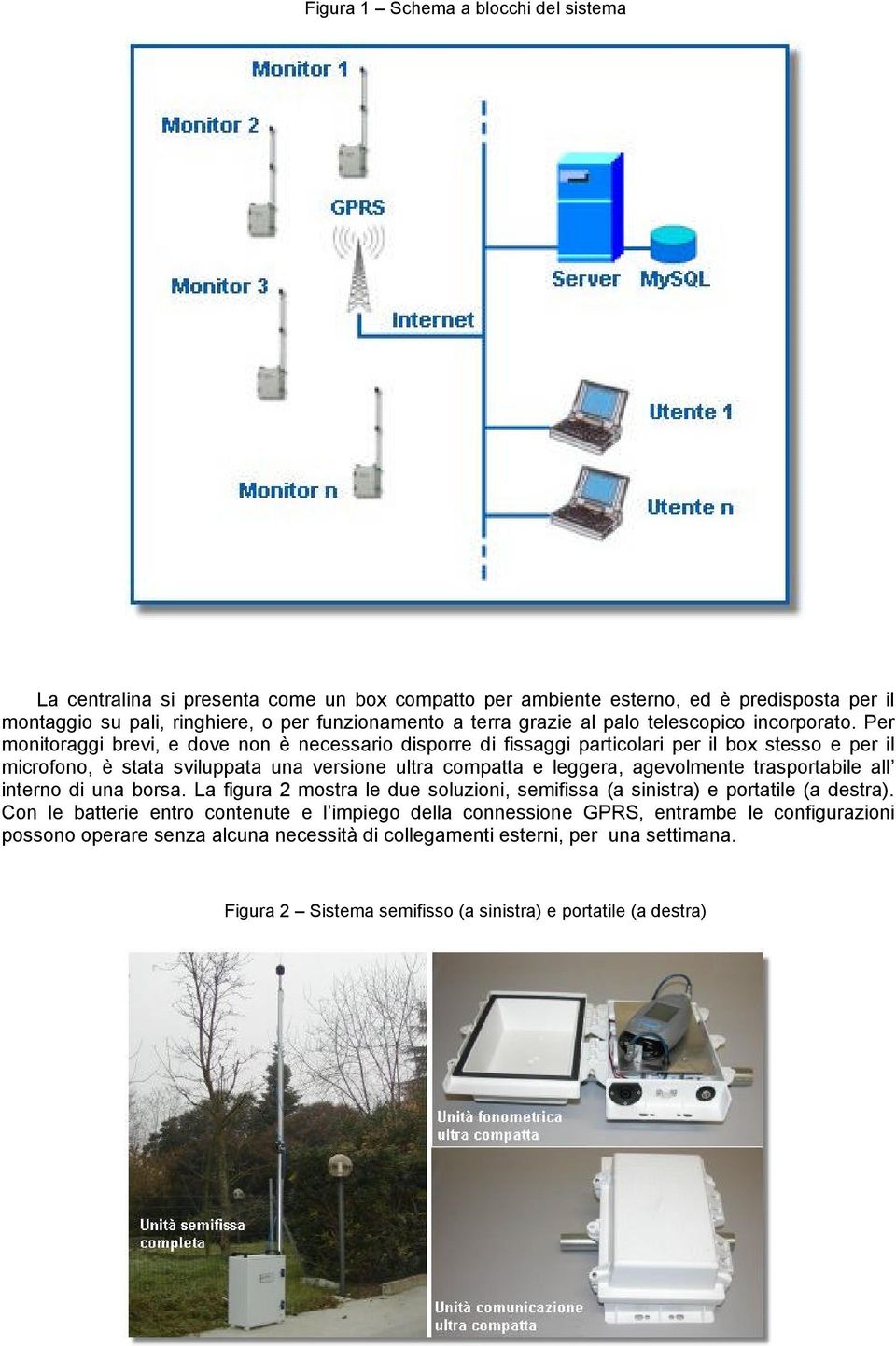 Per monitoraggi brevi, e dove non è necessario disporre di fissaggi particolari per il box stesso e per il microfono, è stata sviluppata una versione ultra compatta e leggera, agevolmente