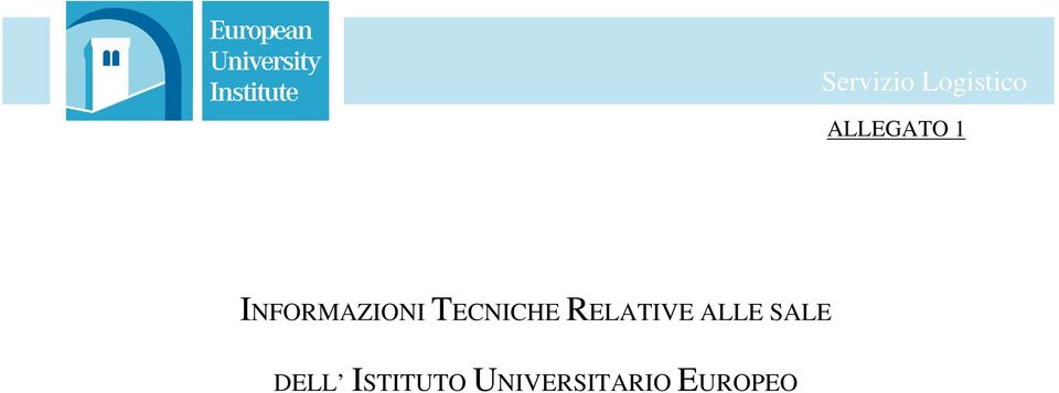 TECNICHE RELATIVE ALLE