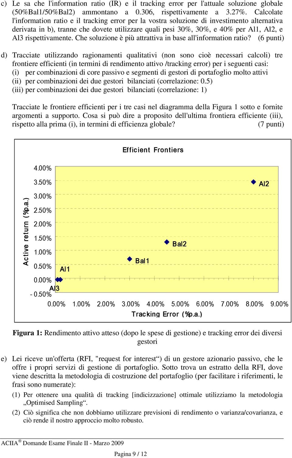 Che soluzione è più araiva in base all'informaion raio?