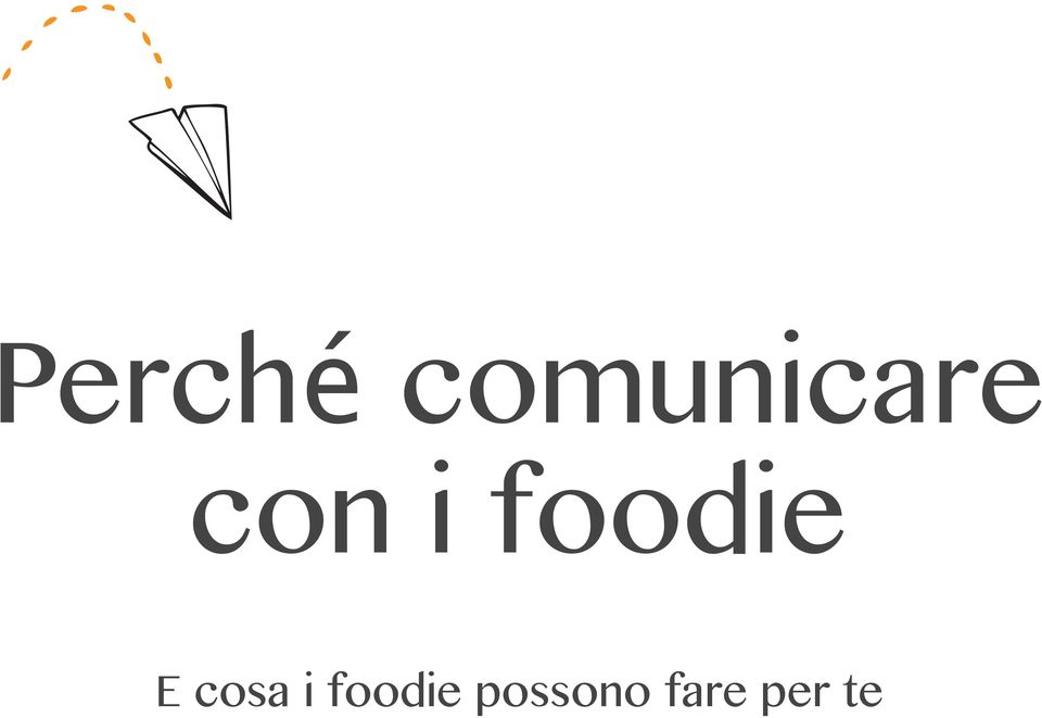 foodie E cosa i