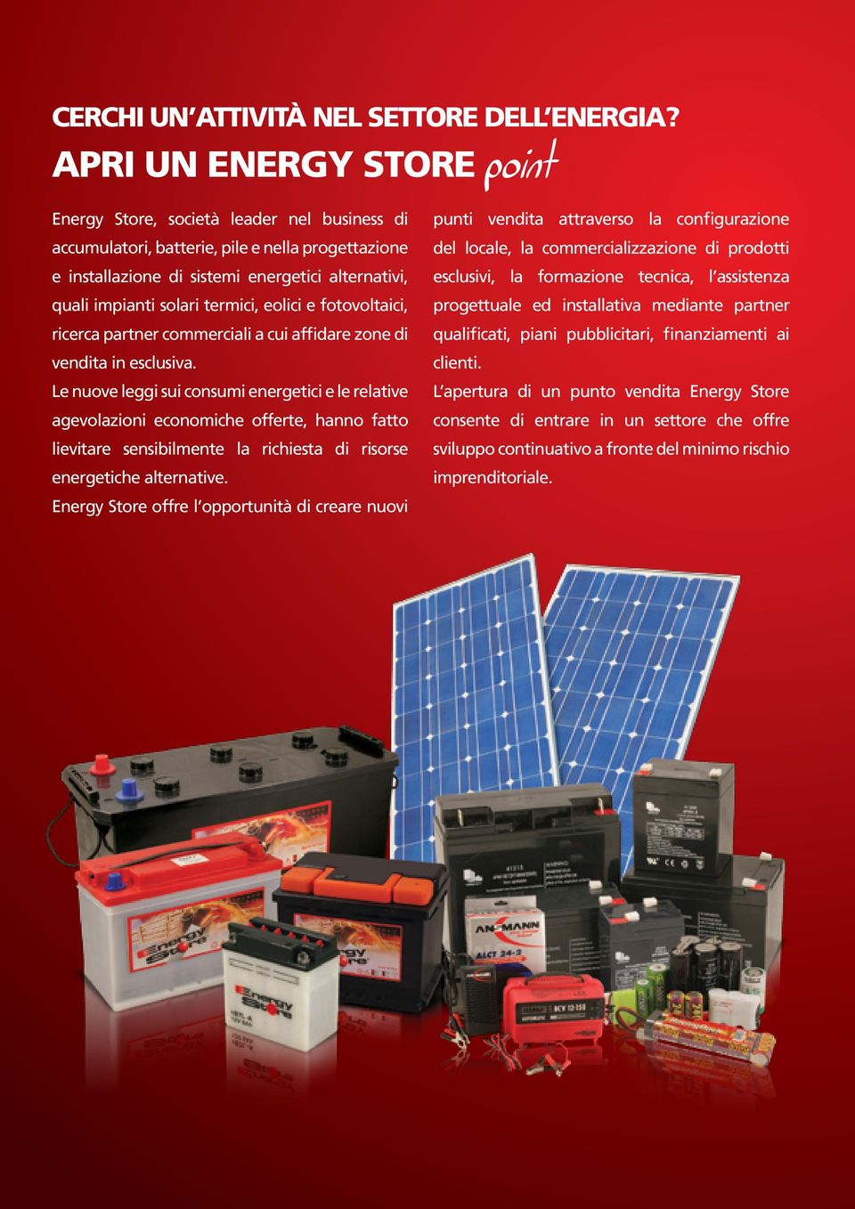 eolici e fotovoltaici, ricerca partner commerciali a cui affidare zone di vendita in esclusiva.