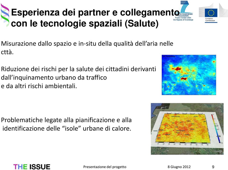 Riduzione dei rischi per la salute dei cittadini derivanti dall inquinamento urbano da