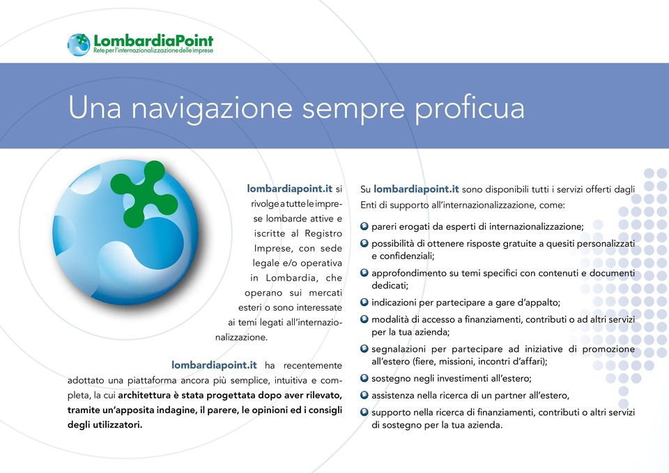 internazionalizzazione. lombardiapoint.