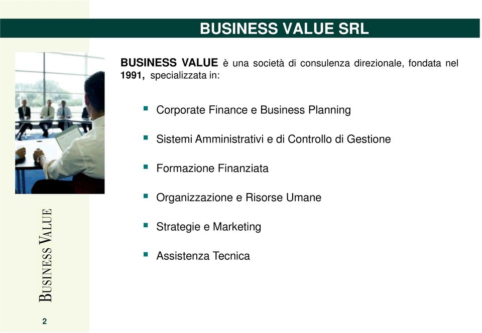 Business Planning Sistemi Amministrativi e di Controllo di Gestione