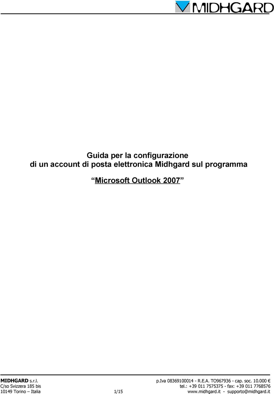 programma Microsoft Outlook 2007 10149