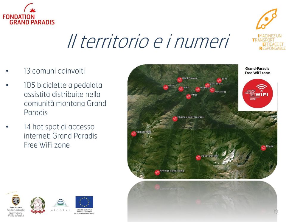 nella comunità montana Grand Paradis 14 hot spot