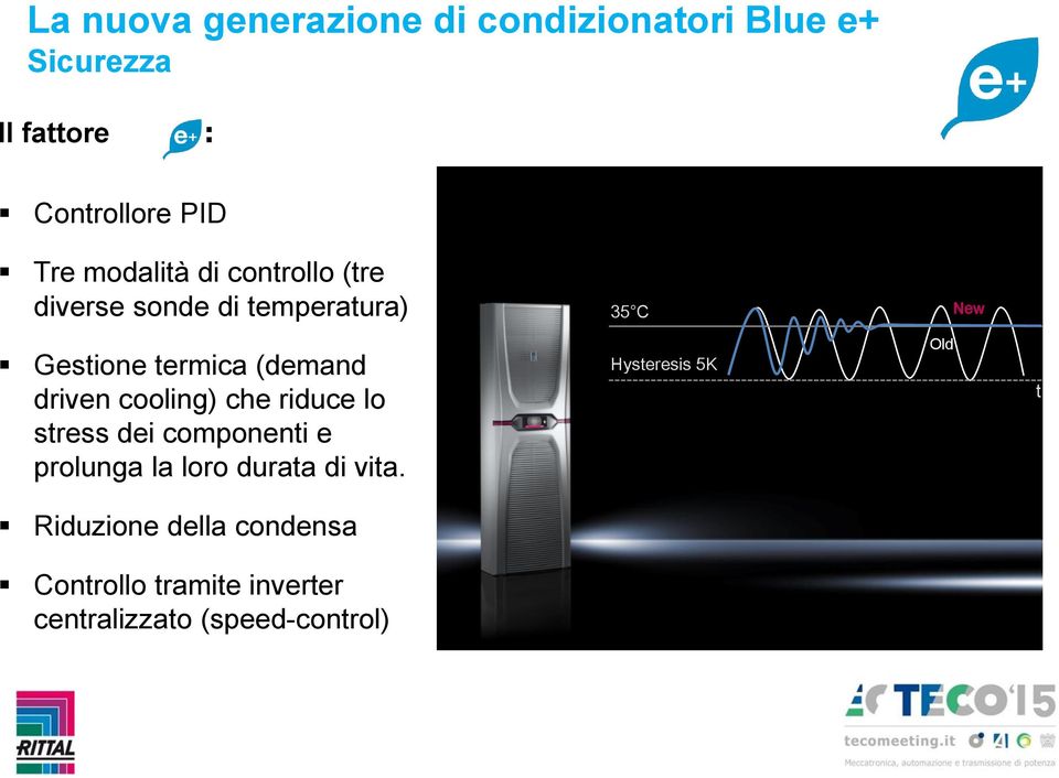 driven cooling) che riduce lo stress dei componenti e prolunga la loro durata di vita.