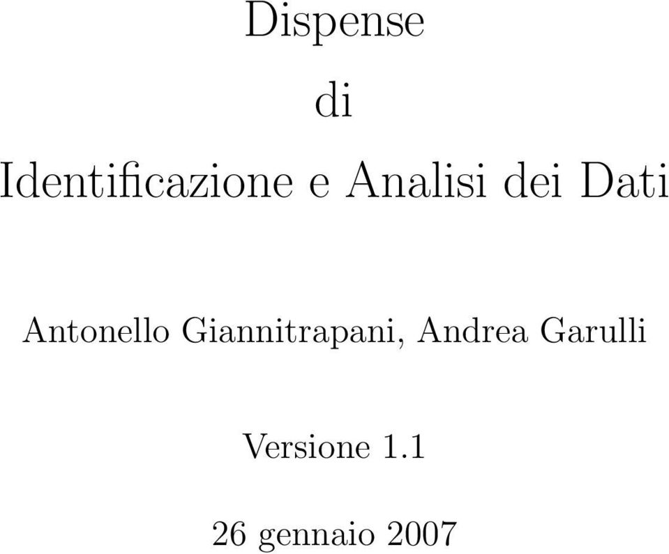 Giannitrapani, Andrea