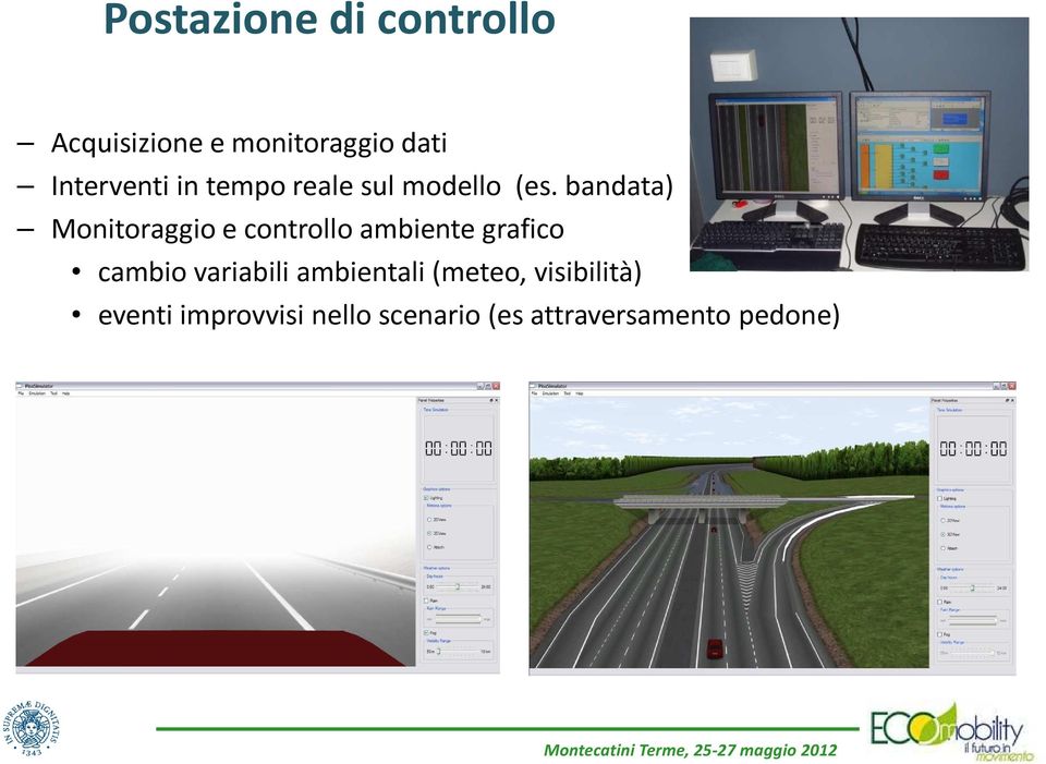 bandata) Monitoraggio e controllo ambiente grafico cambio