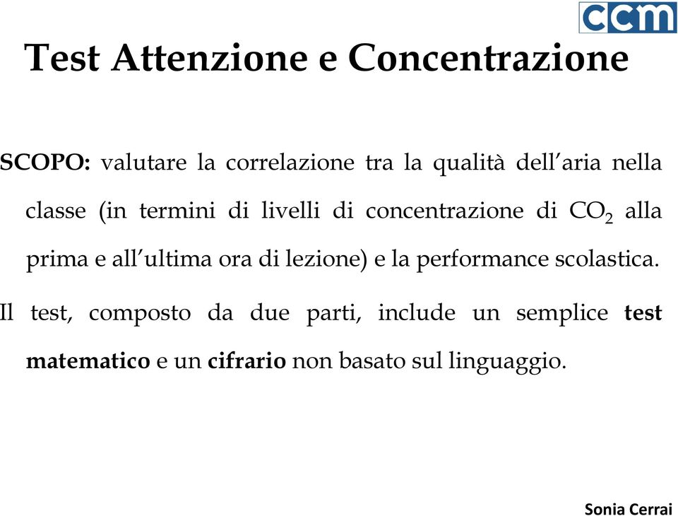 e all ultima ora di lezione) e la performance scolastica.