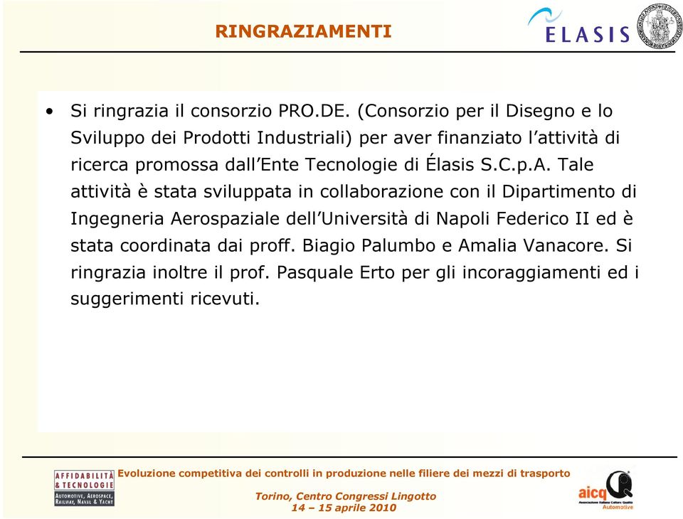 Ente Tecnologie di Élasis S.C.p.A.