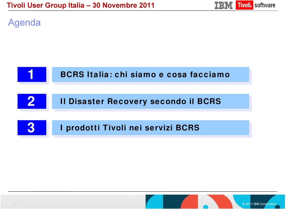 Disaster Recovery secondo il