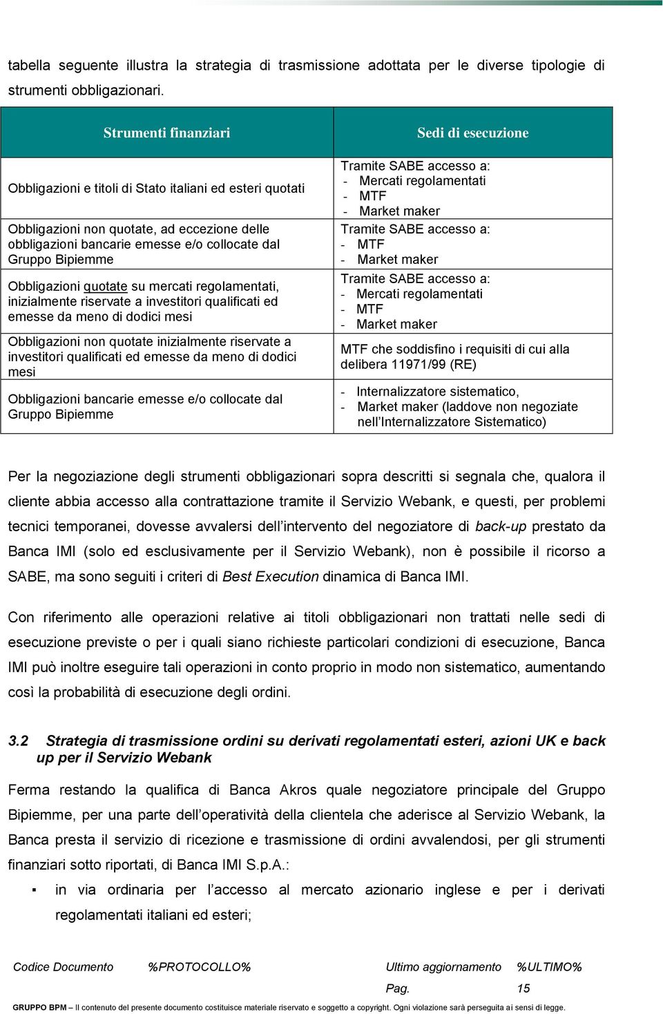 quotate su mercati regolamentati, inizialmente riservate a investitori qualificati ed emesse da meno di dodici mesi Obbligazioni non quotate inizialmente riservate a investitori qualificati ed emesse