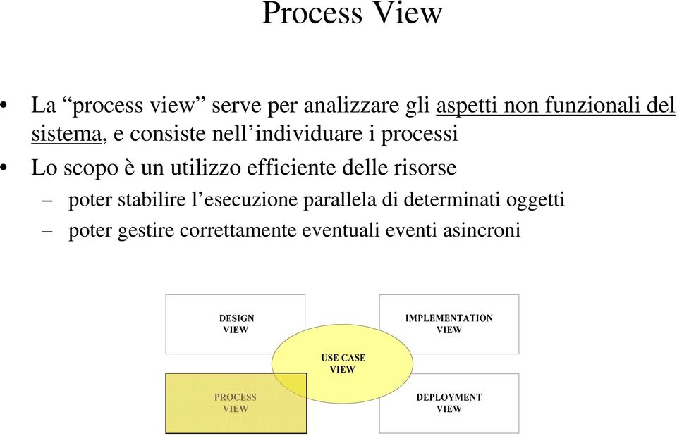 un utilizzo efficiente delle risorse poter stabilire l esecuzione