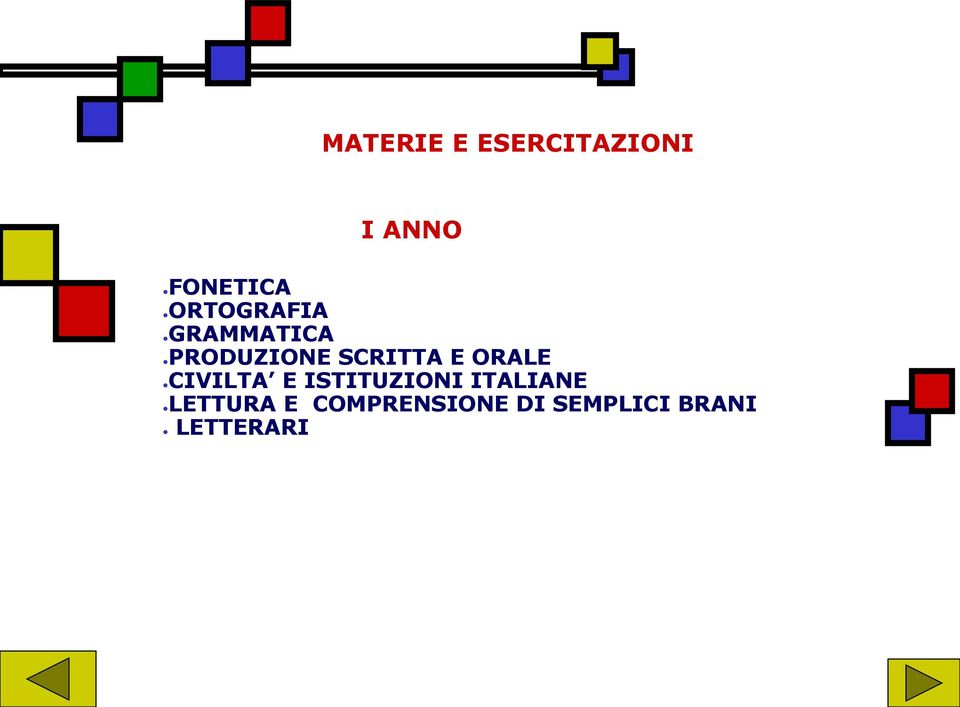 ORALE CIVILTA E ISTITUZIONI ITALIANE