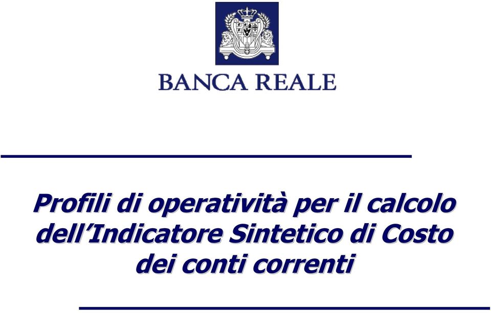 Indicatore Sintetico