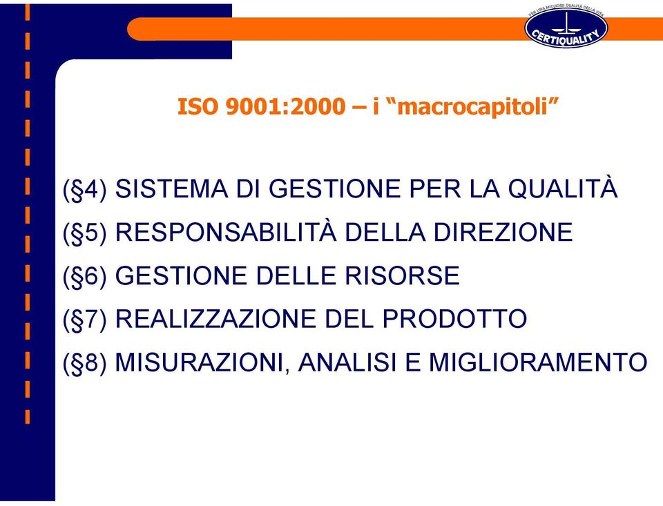 DIREZIONE ( 6) GESTIONE DELLE RISORSE ( 7)