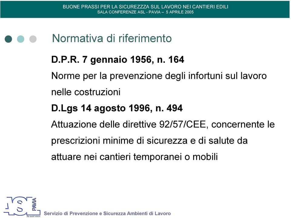 D.Lgs 14 agosto 1996, n.