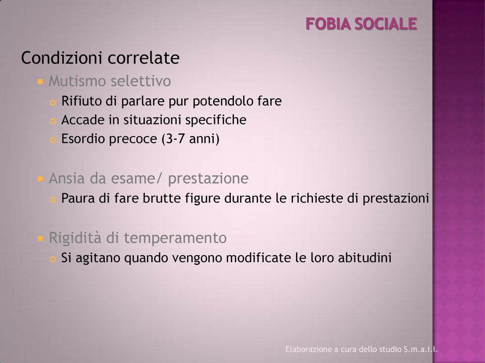 prestazione Paura di fare brutte figure durante le richieste di prestazioni