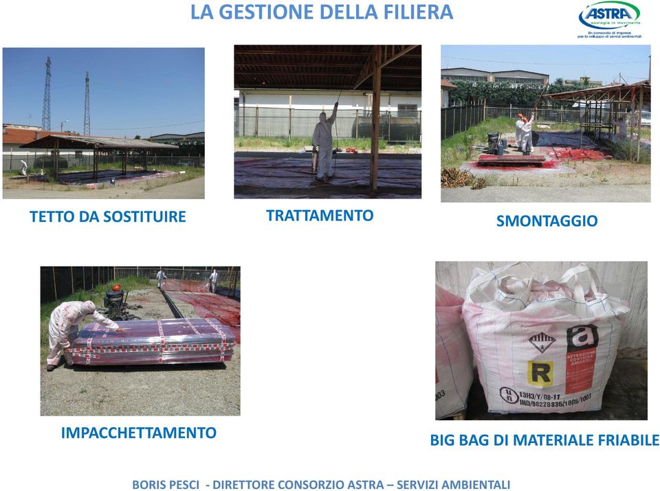 IMPACCHETTAMENTO BIG BAG DI MATERIALE