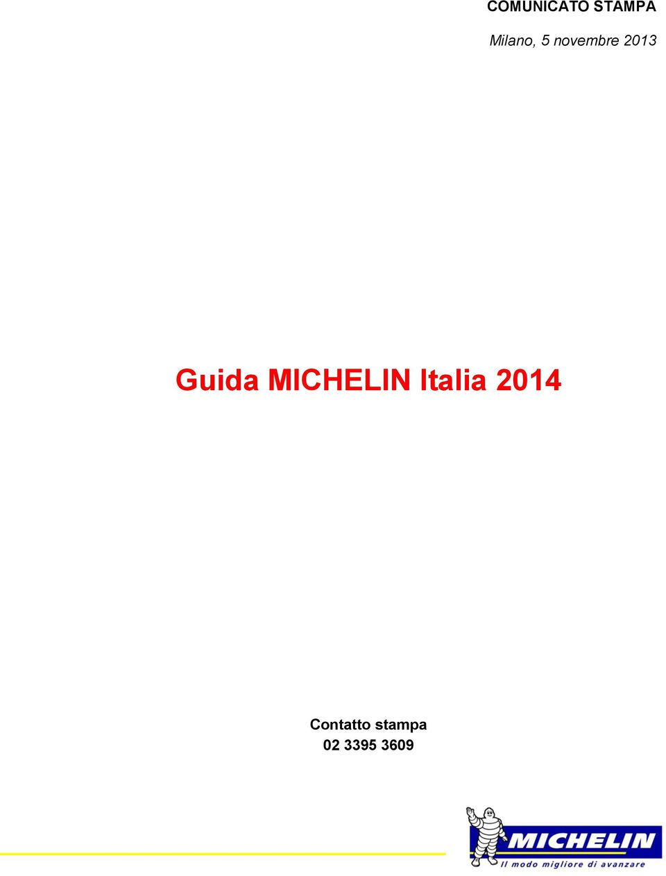 Guida MICHELIN Italia