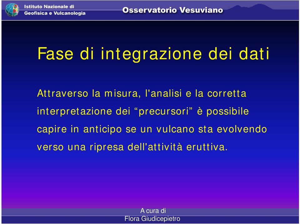 precursori è possibile capire in anticipo se un