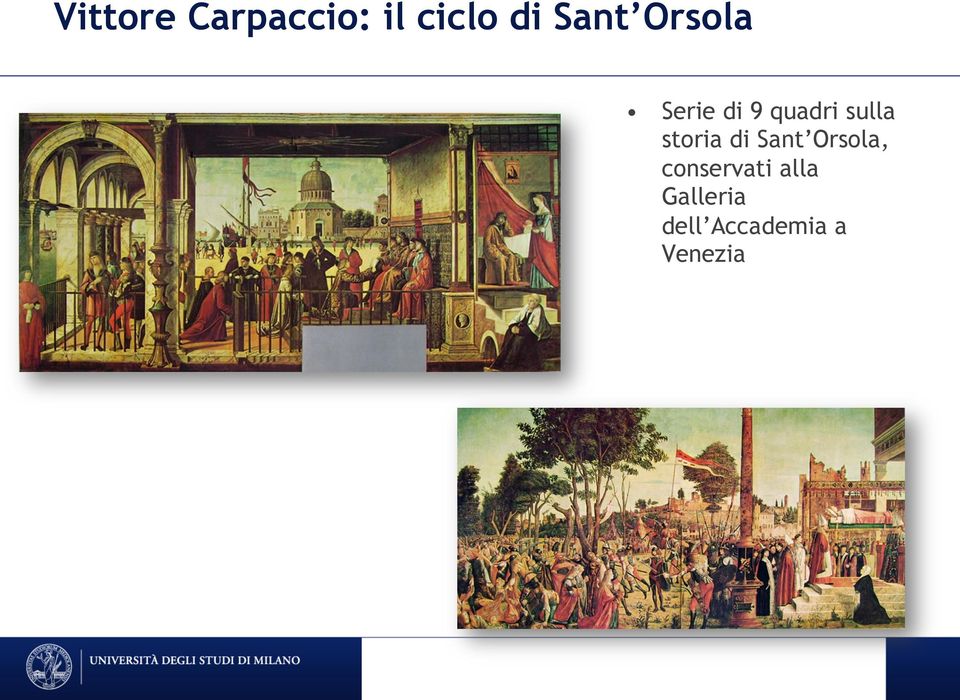 sulla storia di Sant Orsola,