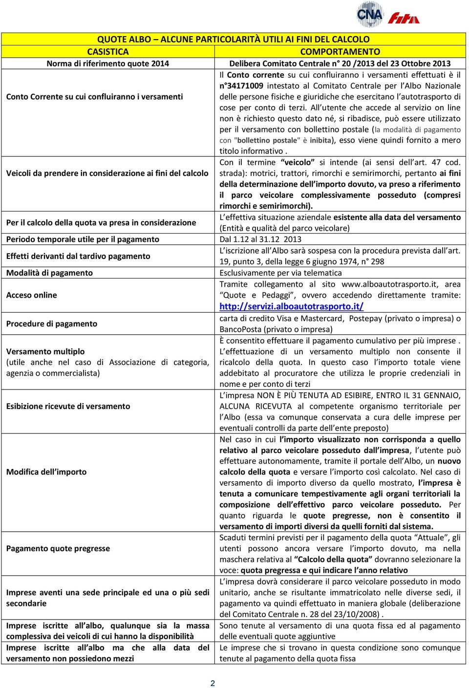 esercitano l autotrasporto di cose per conto di terzi.